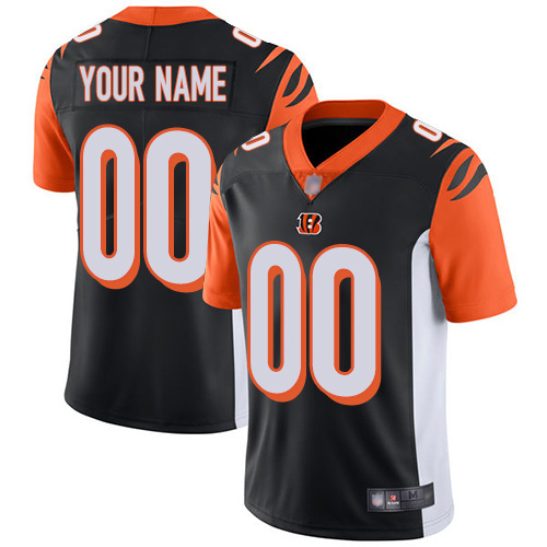 Limited Black Men Home Jersey NFL Customized Football Cincinnati Bengals Vapor Untouchable->customized nfl jersey->Custom Jersey